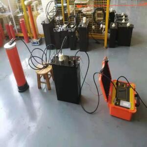 80kV 0.1Hz 초저주파 내전압 시험기 교류 VLF 발생기 AC 케이블 세트 기계