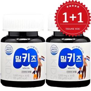 (1+1) 키즈랩스 밀키즈 초유 단백 1000mg x 30정
