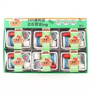 260D] 2500 편의점 간식 지우개 세트 (12개세트)