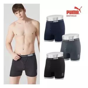 매장정품 푸마바디웨어 푸마 언더웨어이월TOP 남성 니트 트렁크 3종 B 2050830