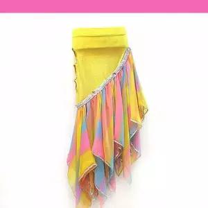 BDSET-10150 스커트 테마 어린이 벨리 공연 시즌 상의 니트