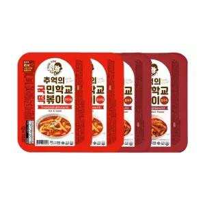 추억의 국민학교 떡볶이 4팩_오리지널2팩+통후추2팩