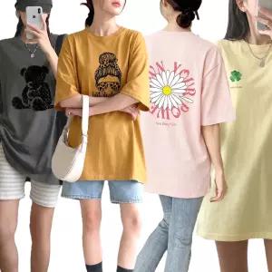 반팔티 균일가 맨투맨속 이너로딱/해외여행준비/홈웨어/박스핏/빅사이즈/루즈핏/시즌엔 가격인상