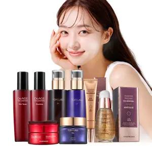 (할인행사)참존 골든실 순금 24k 미백+주름개선 앰플/아이크림 외 32종 스킨케어 모음전