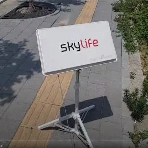 차량용 KT스카이라이프 아웃도어안테나 차량안테나 위성 TV 이천 캠핑카 TV HD DTV