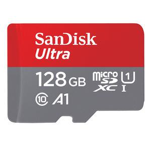 샌디스크 마이크로 SD 카드 울트라 A1 128GB 핸드폰 닌텐도 카메라 블랙박스 외장 메모리카드 SQUAB
