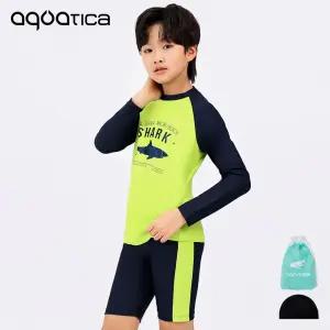 아쿠아티카 아동 래쉬가드 AQA314 스판수모3종세트