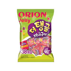 오리온 더 탱글 마이구미/미니 젤리 소포장 후식 간식 학교 사무실 어린이집 직장인 학생 유치원 회사 학원 교회