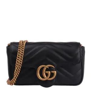 [GUCCI] GG 마몽트 마틀라세 수퍼 미니백 476433 DTDCT 1000