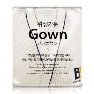 까운비닐 (인쇄o) 1000장 가운 비닐 포장지 호텔용품