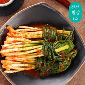 [12월특별가] 100%국산 전라도파김치 1kg / 외 돌산갓, 알타리