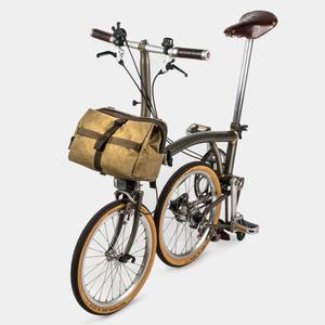 [WOTANCRAFT] 우탄크래프트 브롬톤백 Expandable Front Bag M Khaki Brown