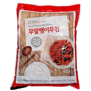 그린이푸드 무말랭이 무침 4Kg 이강산닷컴