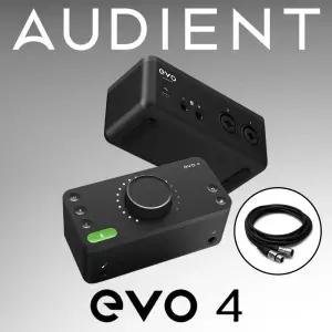 [사운드캣/정품]오디언트 EVO4 오디오인터페이스 이보4 루프백 오인페 케이블드림