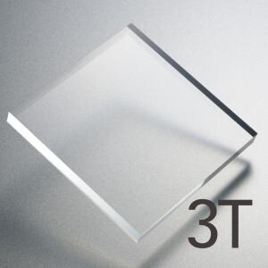 3T / 3mm 폴리카보네이트 렉산 PC 플라스틱 재단 제단 가공
