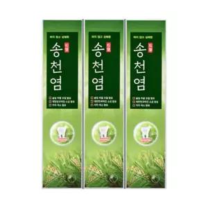 메디안 짜지않고 상쾌한 송천염치약 120g 3입