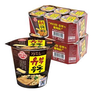 오뚜기 유부우동 소컵 62g X 12개