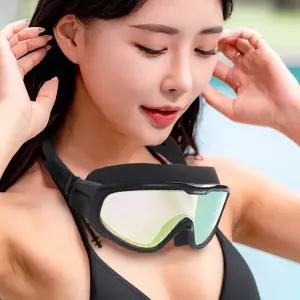 리벨리 와이드뷰 물안경 UV차단 수경 김서림방지 잠수경 수영고글 수영안경 물놀이용품 수영용품