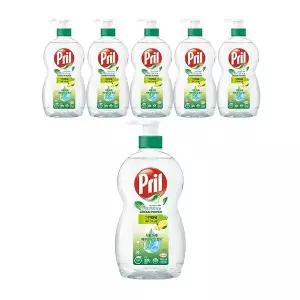 프릴 주방세제 그린파워 레몬그라스향, 700ml, 6개