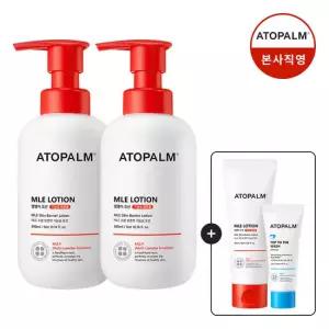 [아토팜] MLE 로션 300mlx2 (증정)MLE로션 60ml+탑투토워시 20ml 4/27~5/3