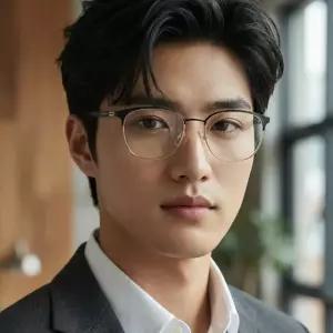 휴고 보스 안경테 BOSS1165 I46 블랙 골드 명품 초경량