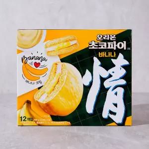 오리온 초코파이 바나나 12입 444g