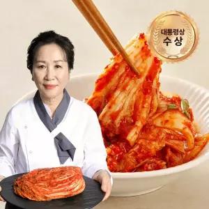 [유기농마루][바른밥상] 대통령상수상 당일제조 전라도 배추김치 3kg