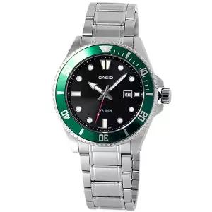 타임플래닛 CASIO MDV-107D-3A 카시오 흑새치 다이버 시계