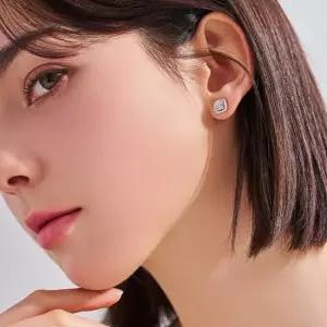 도로시 14k 쿠션 랩 다이아몬드 귀걸이 5부_IGI)