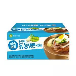 이가자연면 동치미 동동냉면 12개, 5760g, 1개