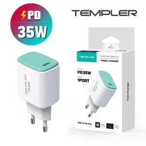 템플러 PD 35W 1포트 가정용 충전기/어댑터/USB/충전/고속/아답터/핸드폰/아답타/어뎁터/휴대폰/스마트폰
