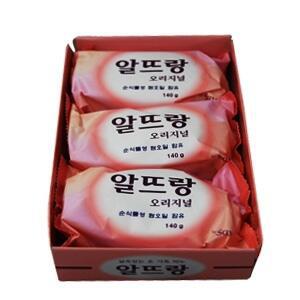 LG 알뜨랑 비누 140g 1개입 75개입 BOX 우리두리