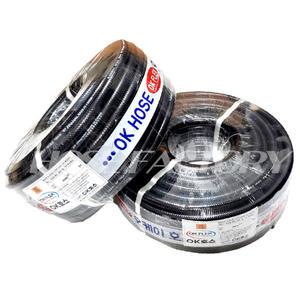 수도전용 고압 흑편사 호스 15(16)mm X 50M / 농업 펌프 동력 고압 농사용 청소 정원용 이끼방지