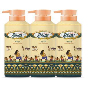 무궁화 샤워때비누 화산송이 900ml 3개 /바디워시 바디클렌저