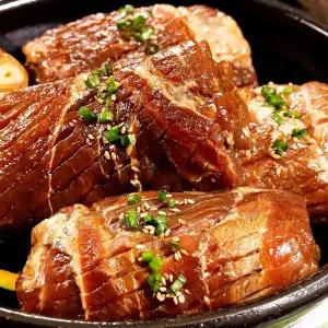 [대운가] 마포 끄티집 왕돼지구이 1.2kg+1.2kg 노포 양념 돼지갈비맛 돼지왕구이 술안주 캠핑음식