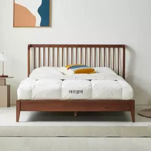 [아이앤] 베니에 원목 퀸 침대 프레임 OT
