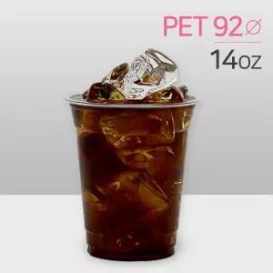 PET아이스컵 14oz 92파이 (약 390ml) 1,000개