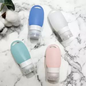 휴대용 실리콘 공병 40ml 4개 세트 여행용 보틀 샴푸 소분 용기