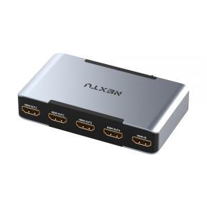 NEXTU 부요아 1:4 HDMI 분배기 오디오 분리 다운스케일 8334SP8K60