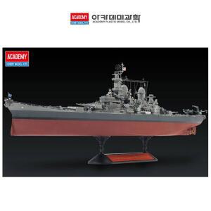아카데미과학 1대700 미해군 전함 미주리 모델러 프라모델 배만들기 모형 조립완구