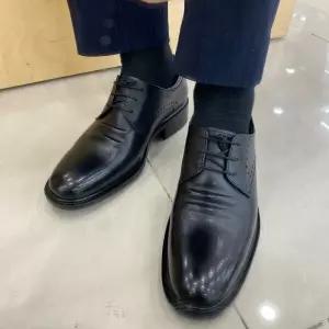 [에스콰이아]에스콰이아 남성 광폭 쿠션 더비 정장 구두 5cm_GN