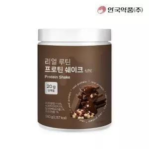 [안국약품] 리얼 루틴 프로틴 쉐이크 초코맛 560gX1박스