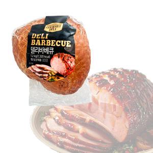 달디단마켓 사조 오양 델리 바베큐 1.2kg 수제버거 샌드위치재료 햄