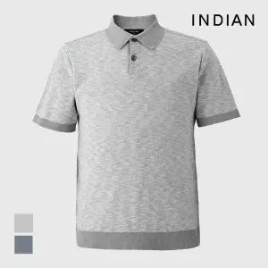 [INDIAN] 인디안 슬럽폴로 반팔니트_MITBS3M2401