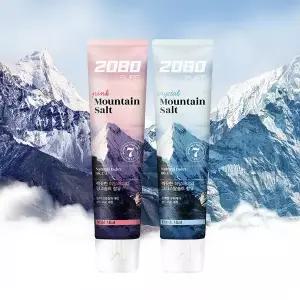 애경 2080 퓨어솔트 핑크민트 크리스탈민트 치약 120g 6개+6개(+사은품)