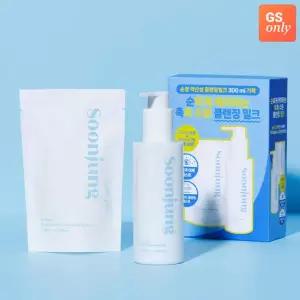 [GS 단독 본품 200ml 추가 증정] 순정 약산성 클렌징 밀크 기획세트(200ml + 리필 100ml)