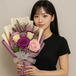 비누 꽃다발 실크플라워 드라이플라워 졸업 졸업식 어린이집 특별한날 여자친구 선물 향기