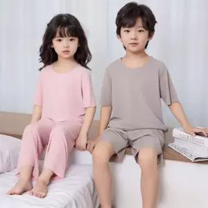 헬로썬셋 키즈 냉감잠옷 여름세트 가족 즈주니어잠옷아동잠옷 반팔 실내복
