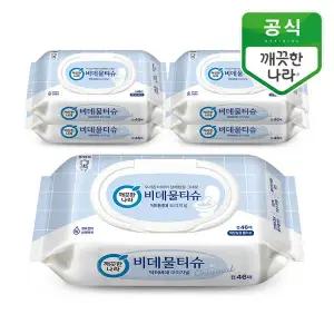 [깨끗한나라] 비데물티슈 닥터비데 오리지널 캡형 46매 5개
