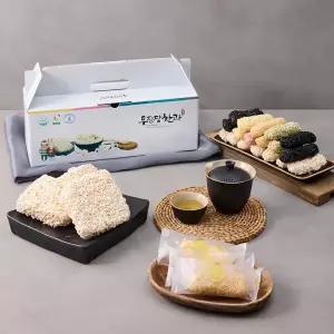 강릉한과 찹쌀발효 수제 조청한과 반반(소)
